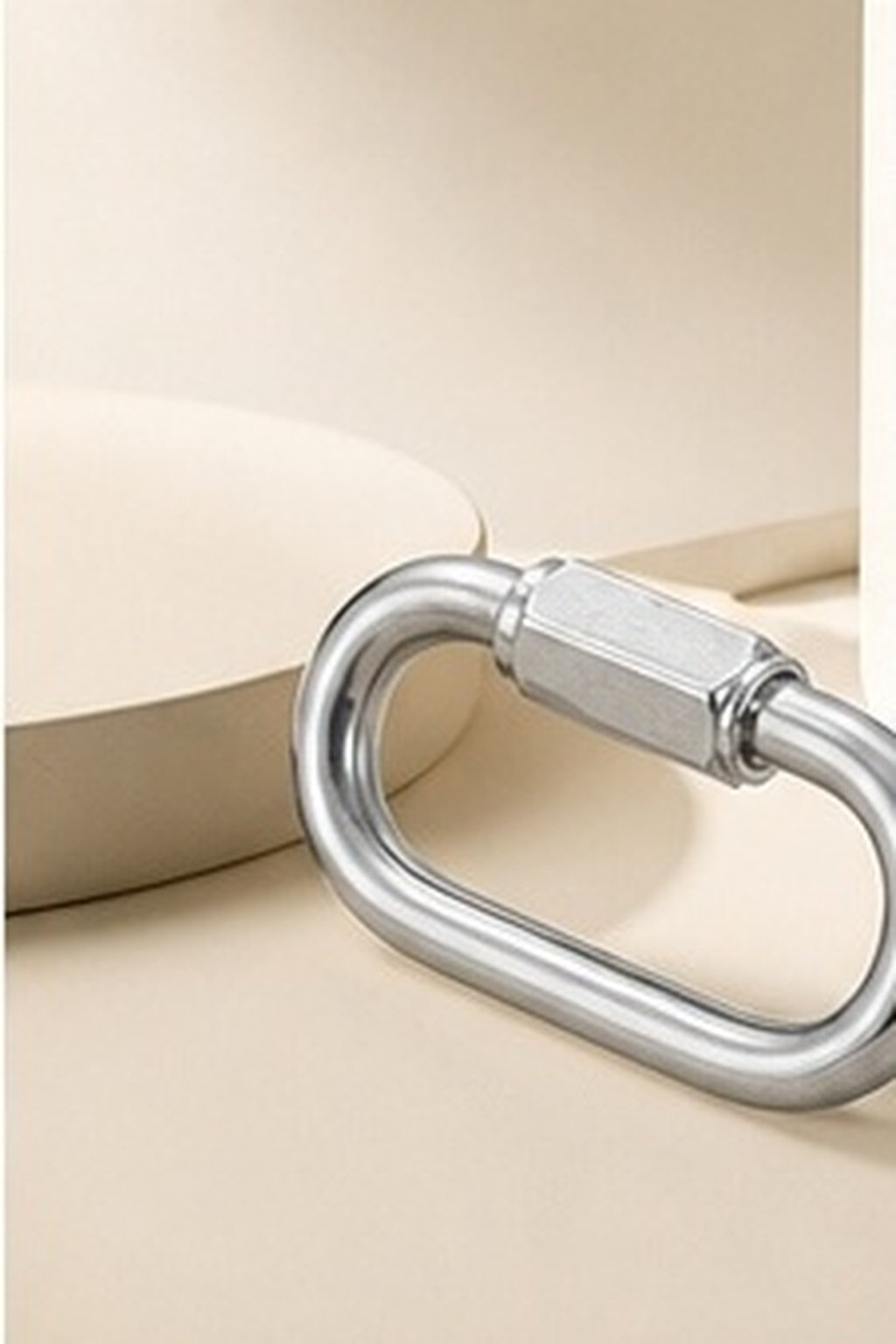 Chain Quick Link - 8Pcs Stainless Steel Locking Carabiner Screw