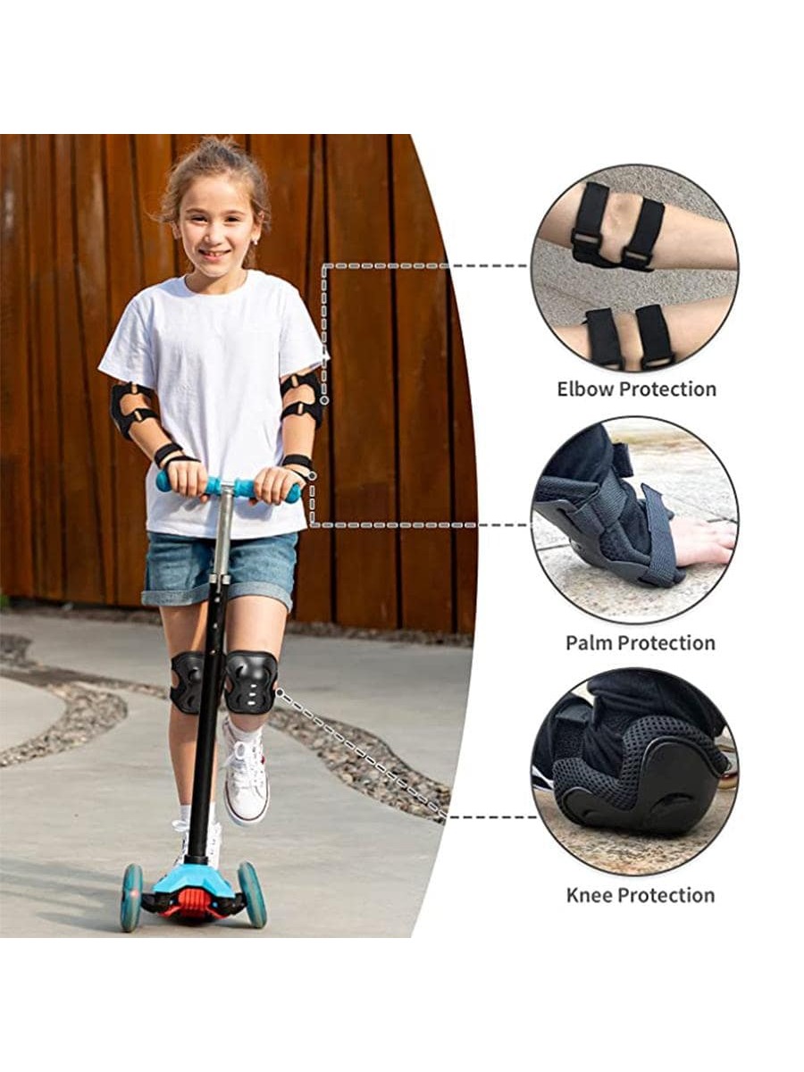 6PCS Kids Protective Gear Set  - огляд і ціна Mountain Biking Elbow Pads