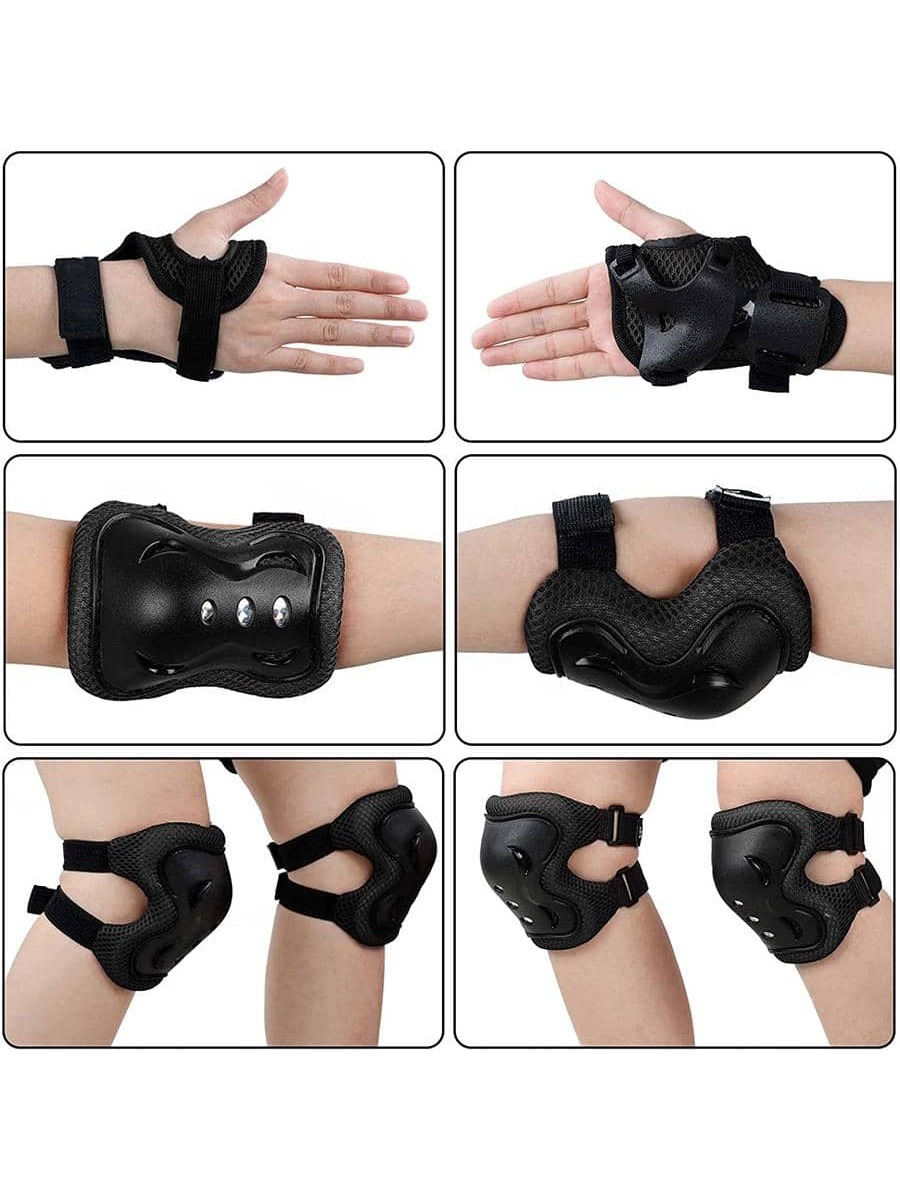 6PCS Kids Protective Gear Set  - огляд і ціна Mountain Biking Elbow Pads
