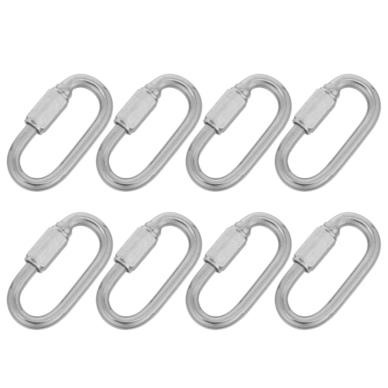 8Pcs Stainless Steel Locking C - огляд і ціна Chain Quick Link
